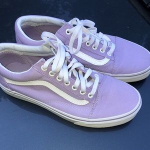 Lavender Vans. Worn once